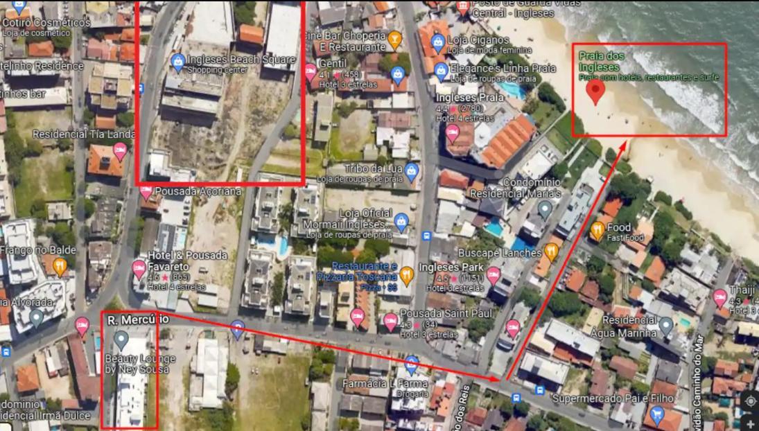 Apartamento Aconchegante A 200 Metros Da Praia Флоріанополіс Екстер'єр фото